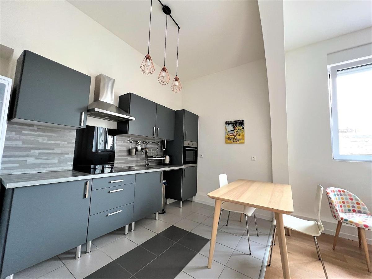 Augustins Appartement T2 Lumineux Proche Cathedrale Reims Exterior foto