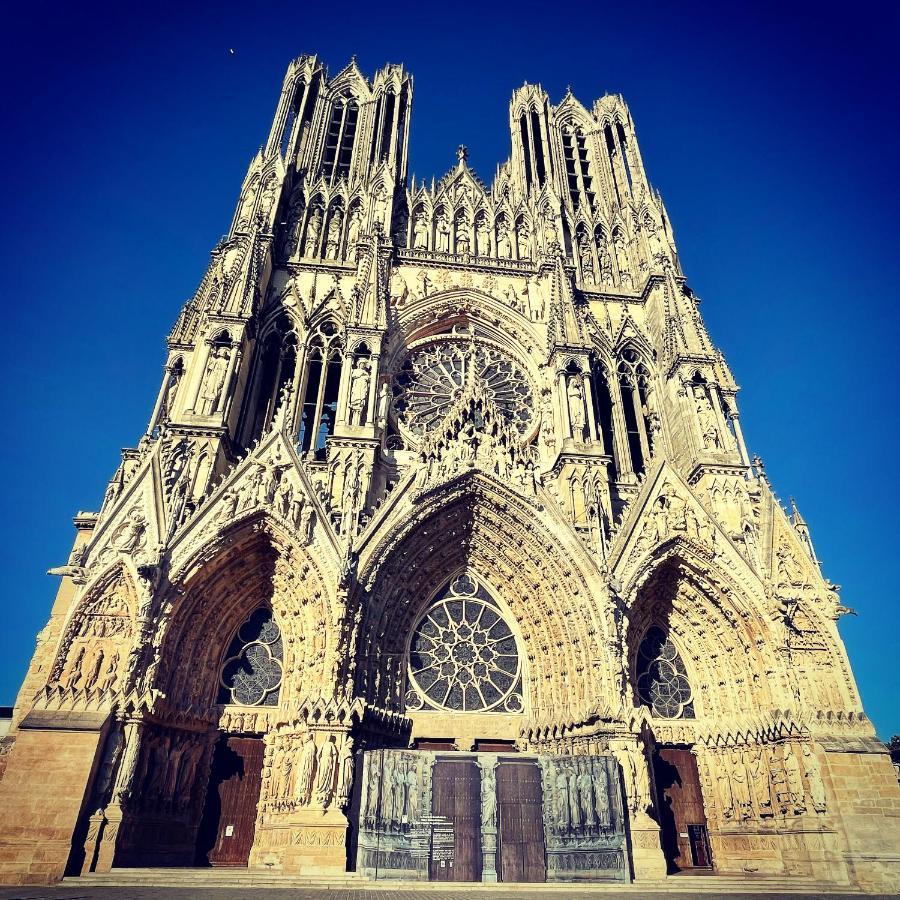Augustins Appartement T2 Lumineux Proche Cathedrale Reims Exterior foto
